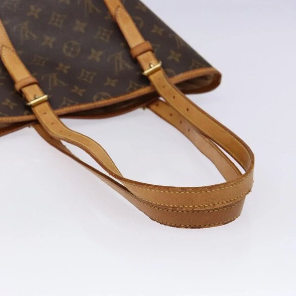 LOUIS VUITTON Monogram Bucket GM Shoulder Bag M42236 LV Auth 138786 - Picture 8 of 16